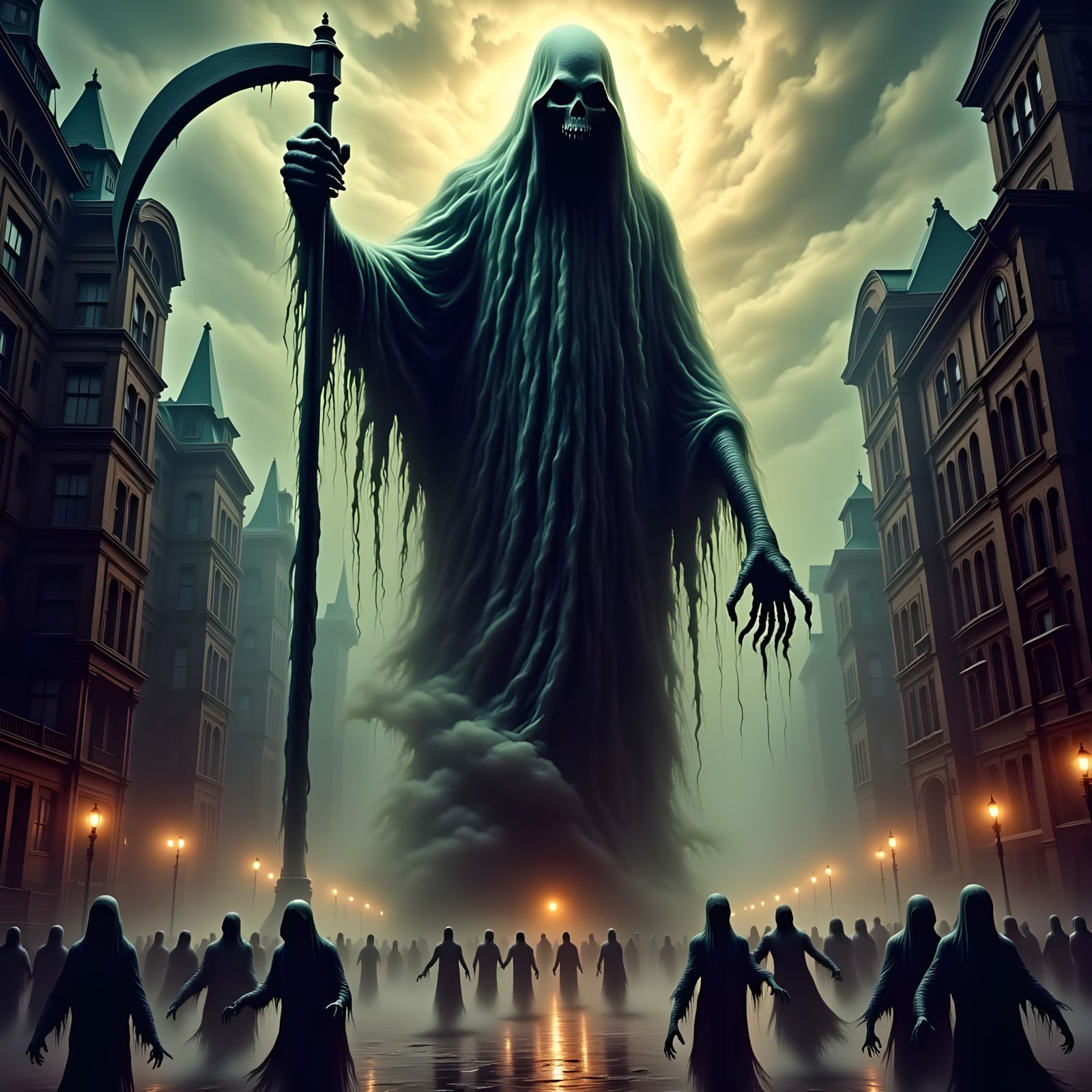 Grim Reaper   by @TezzaArt