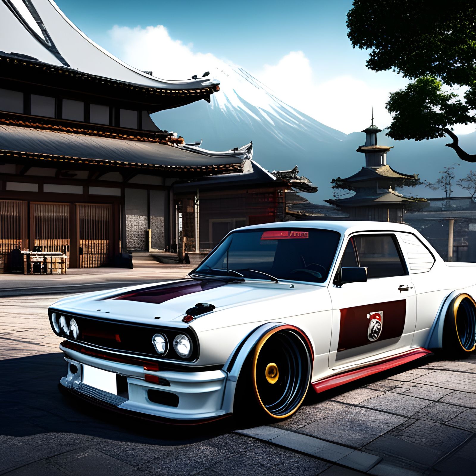 Vintage JDM Car AI Generated Artwork NightCafe Creator