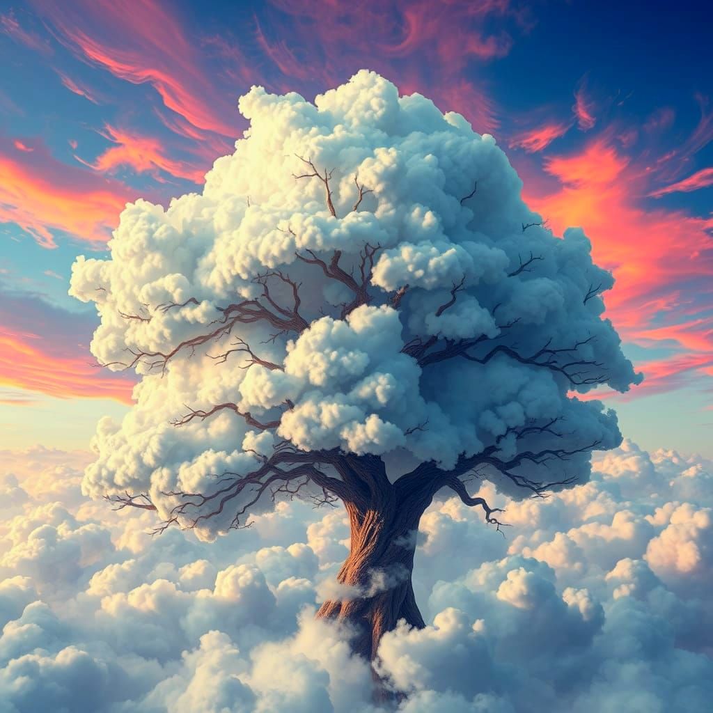 Cloud Tree  by @Tabata Giugni