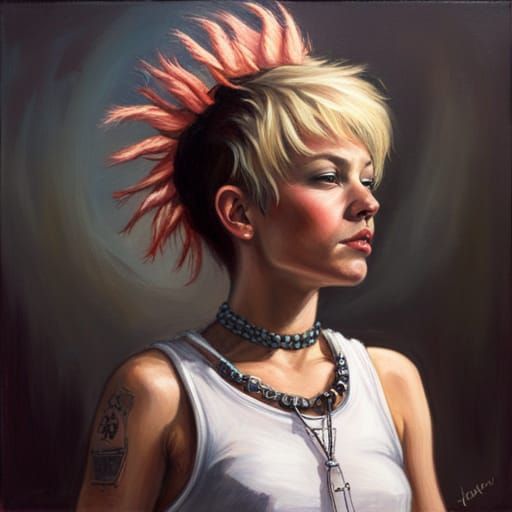 pixie punk rock girl