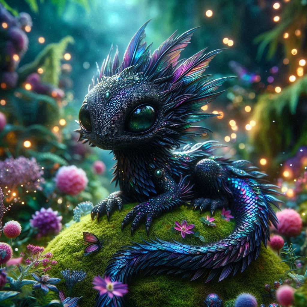 Cute little dragon