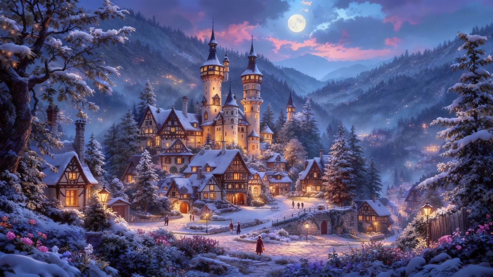 Winter in the Black Forest  by @Pylonkin