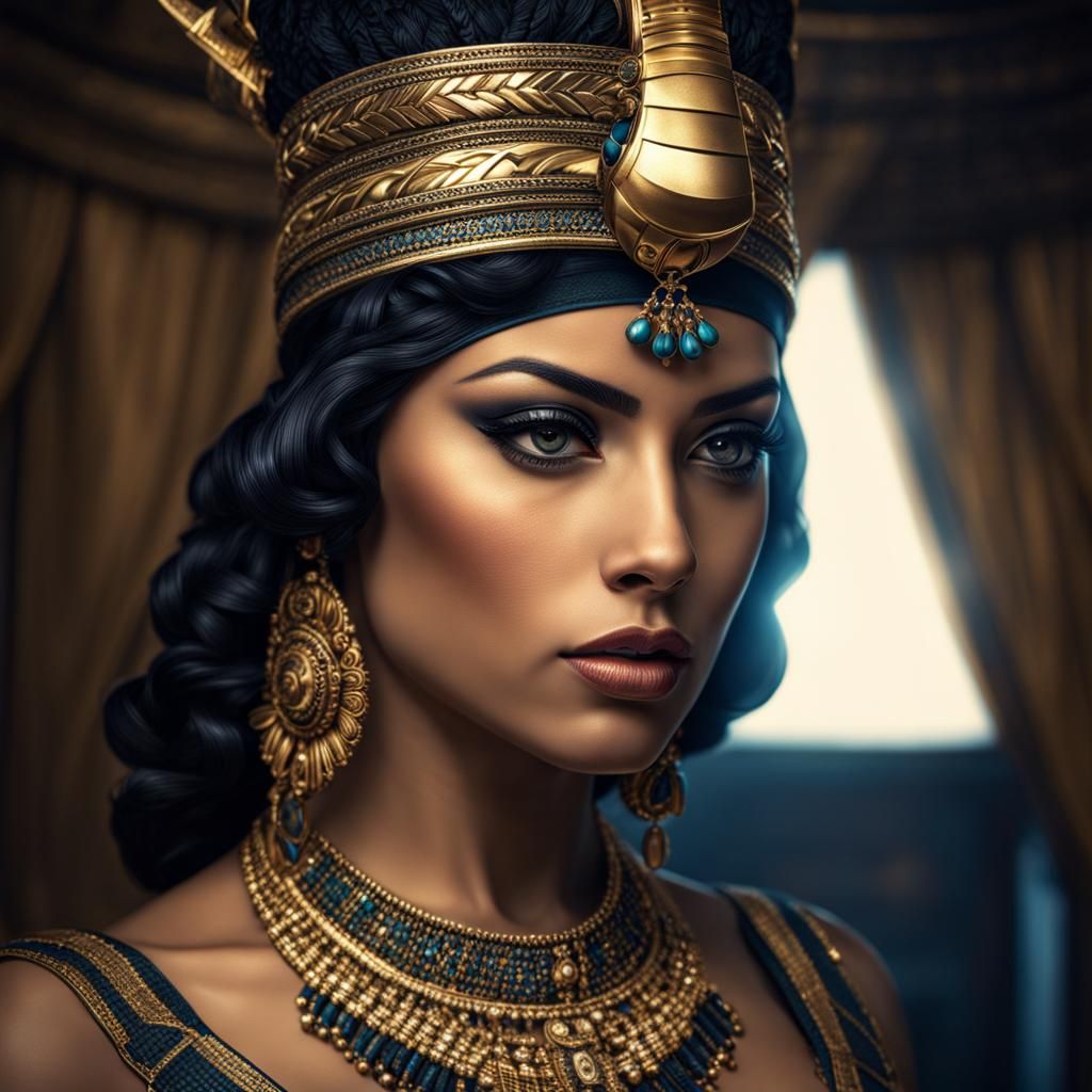 Cleopatra - AI Generated Artwork - NightCafe Creator