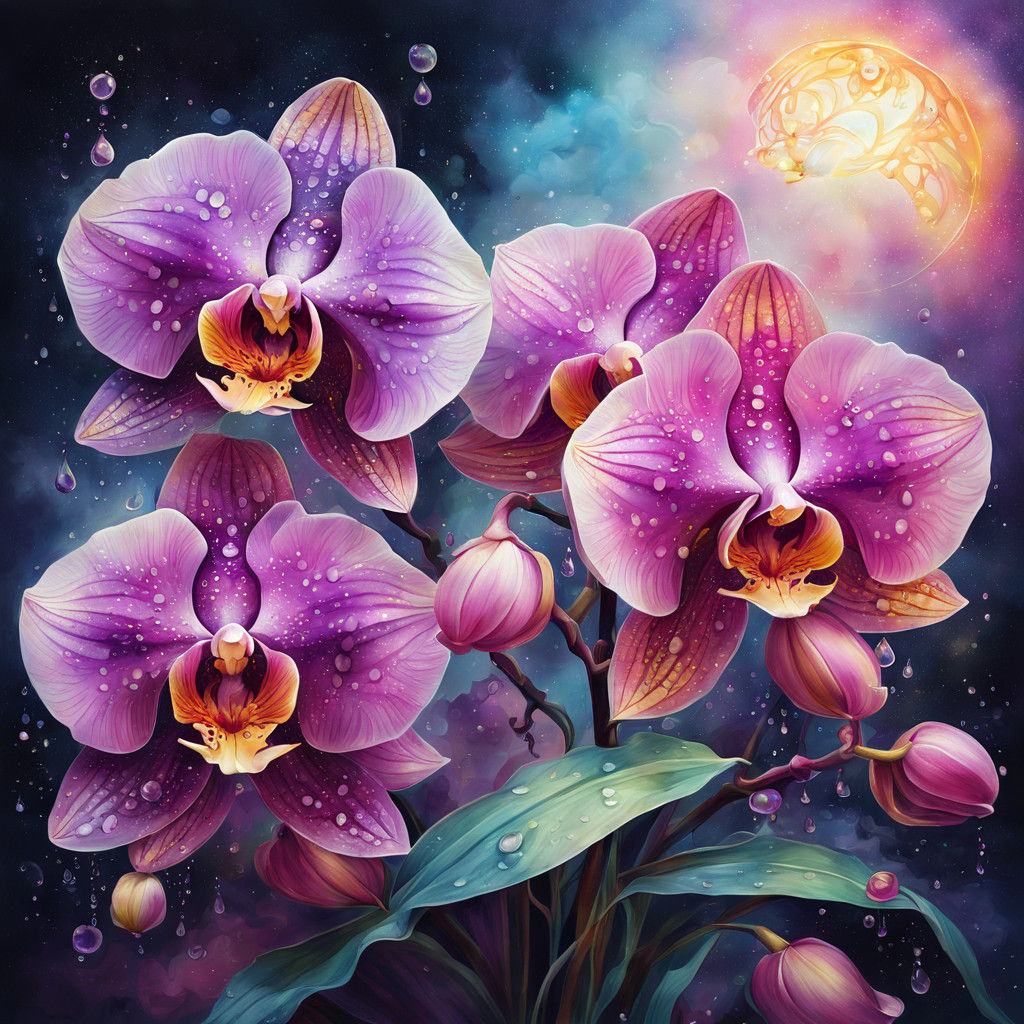 Orchids  by @Alyssa