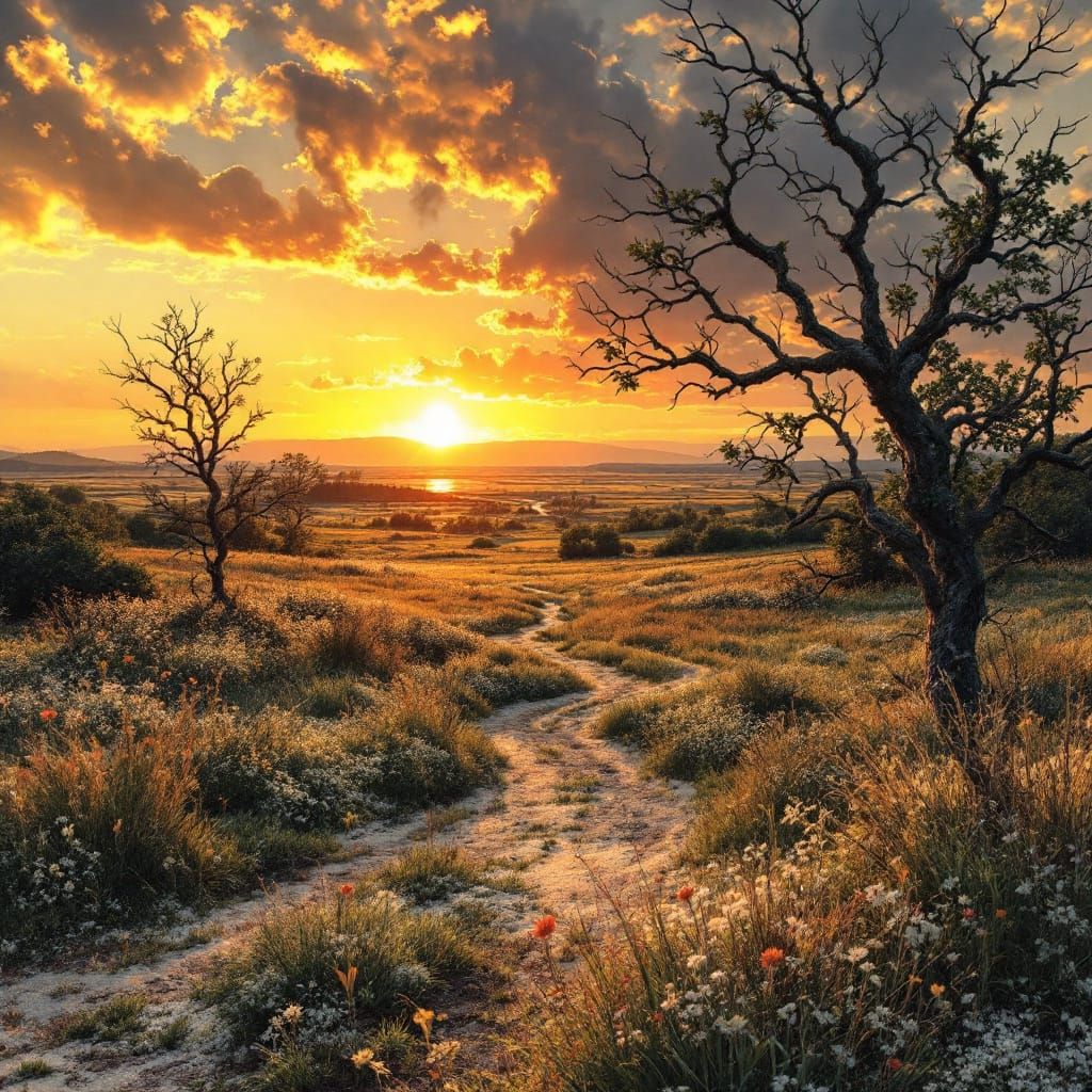 Heathland landscape - Start Image 1