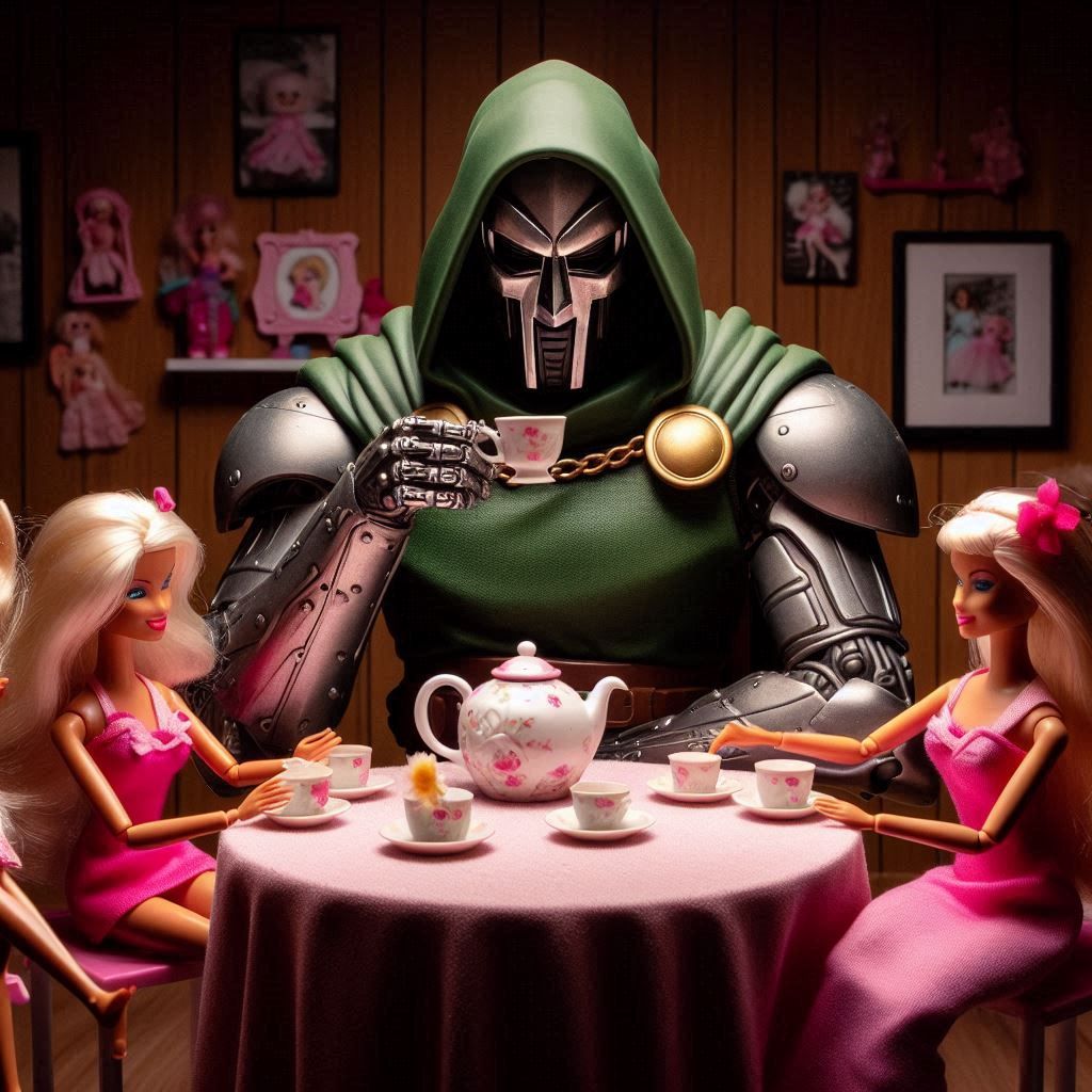 Doctor Doom Tea Time