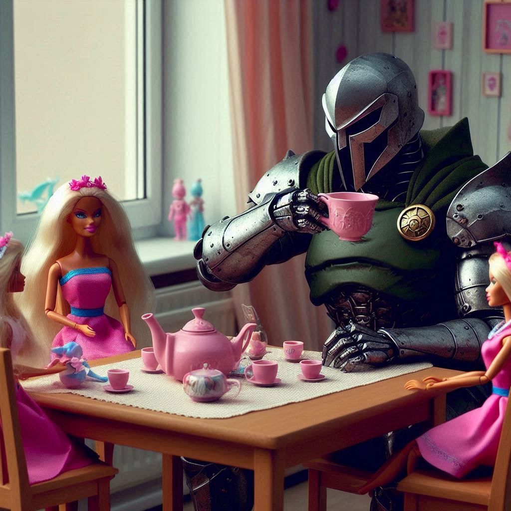 Doctor Doom Tea Time