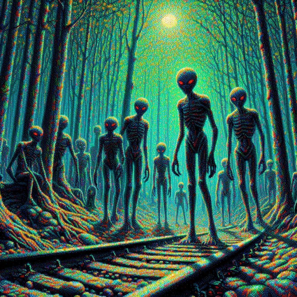 Aliens in the Woods