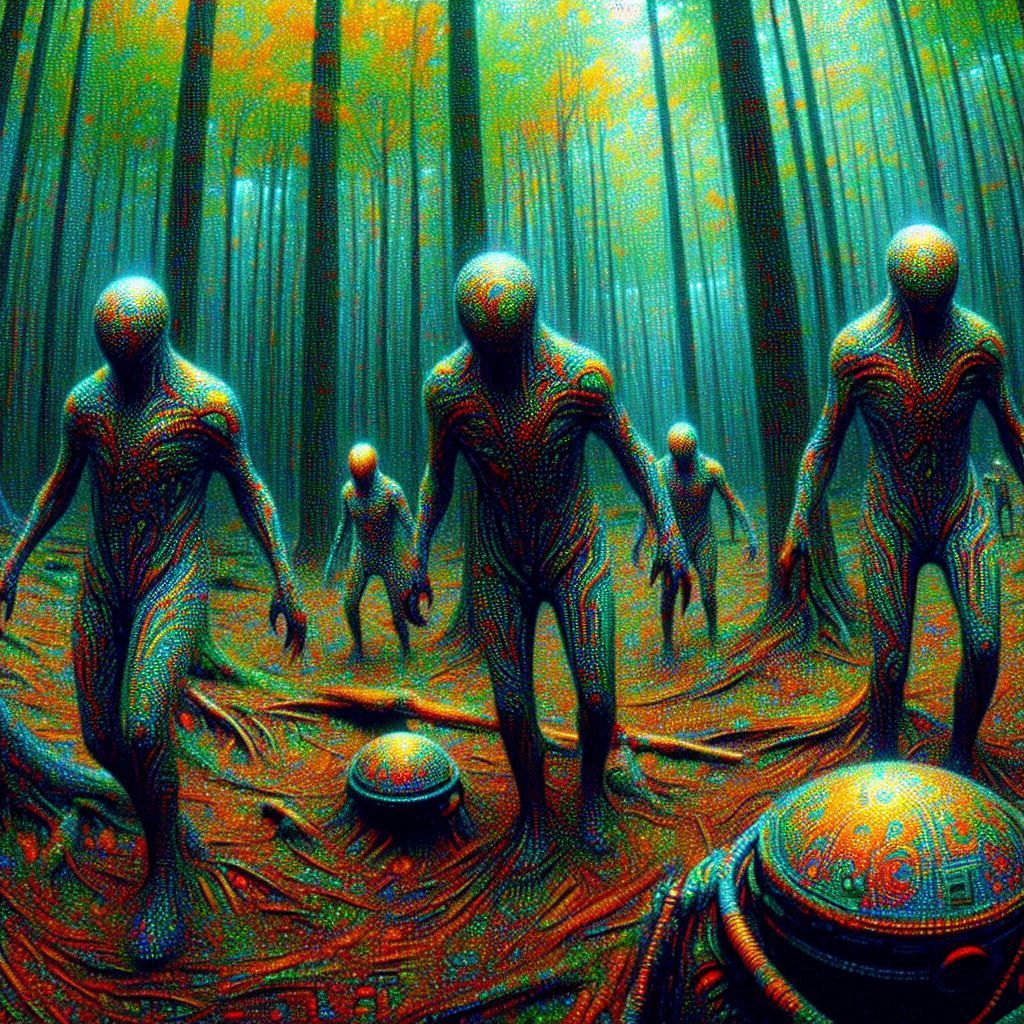 Aliens in the Woods