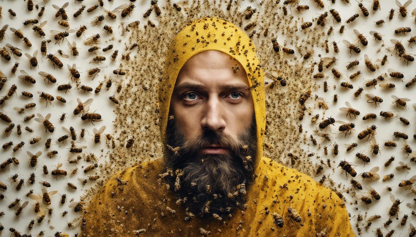Bee a Man  by @Artistinero