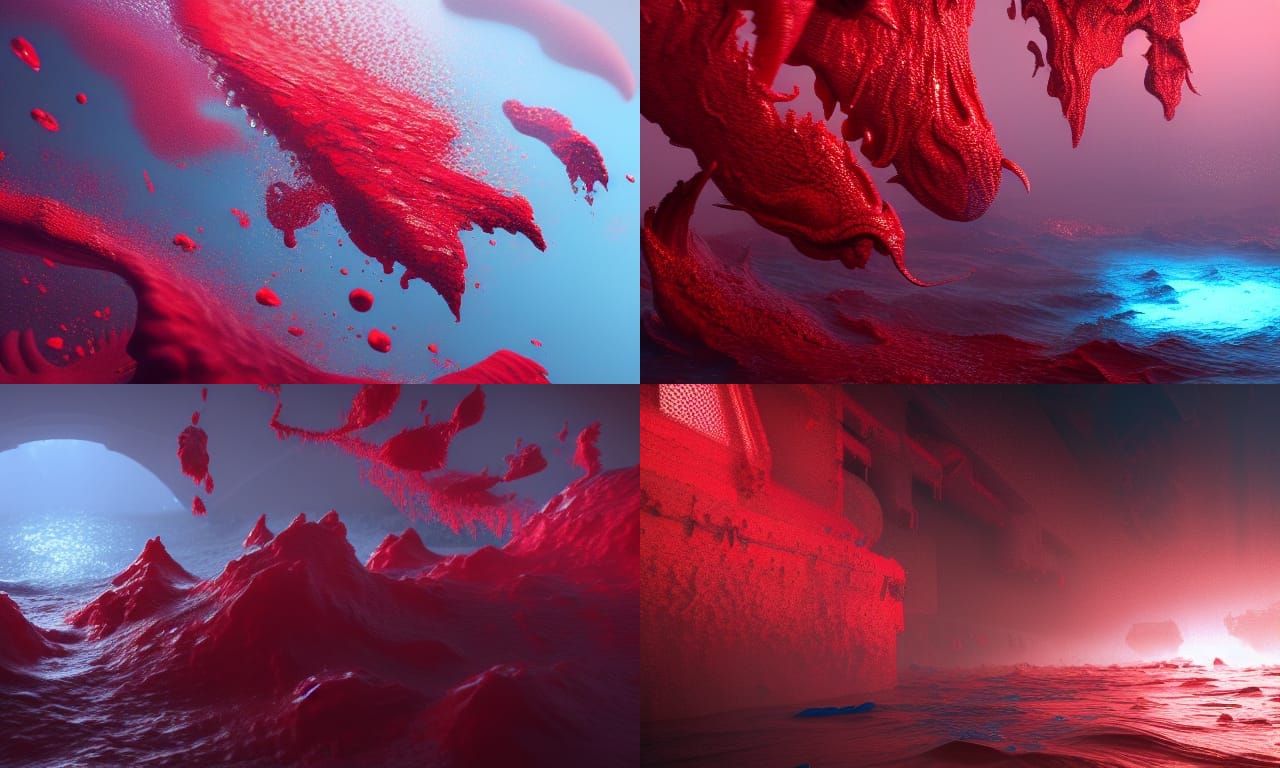An ocean of blood