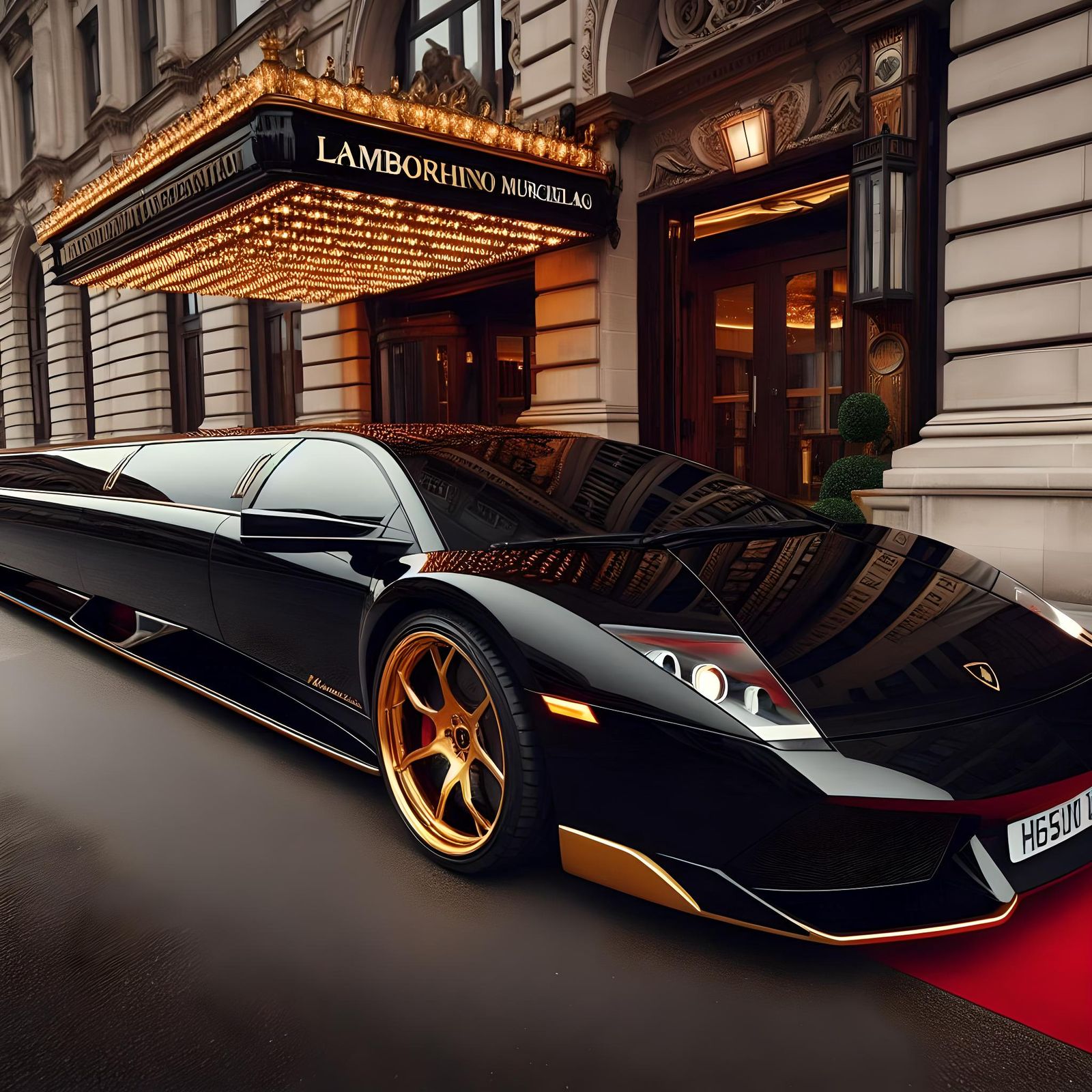 Lamborghini Murcielago Stretch Limo