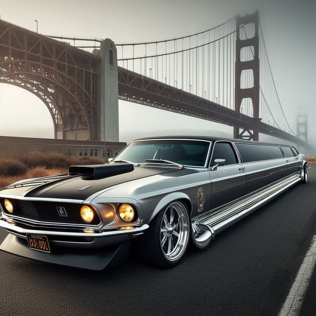 1969 Ford Mustang GT500 Stretch Limo