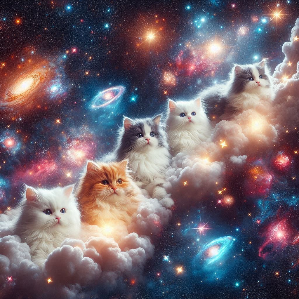 stars and cats