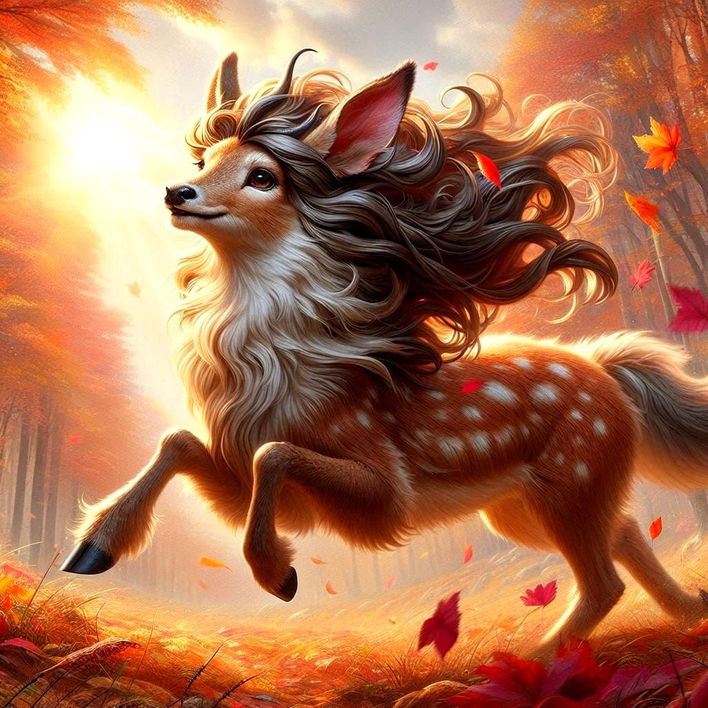 enchanted foxdeer