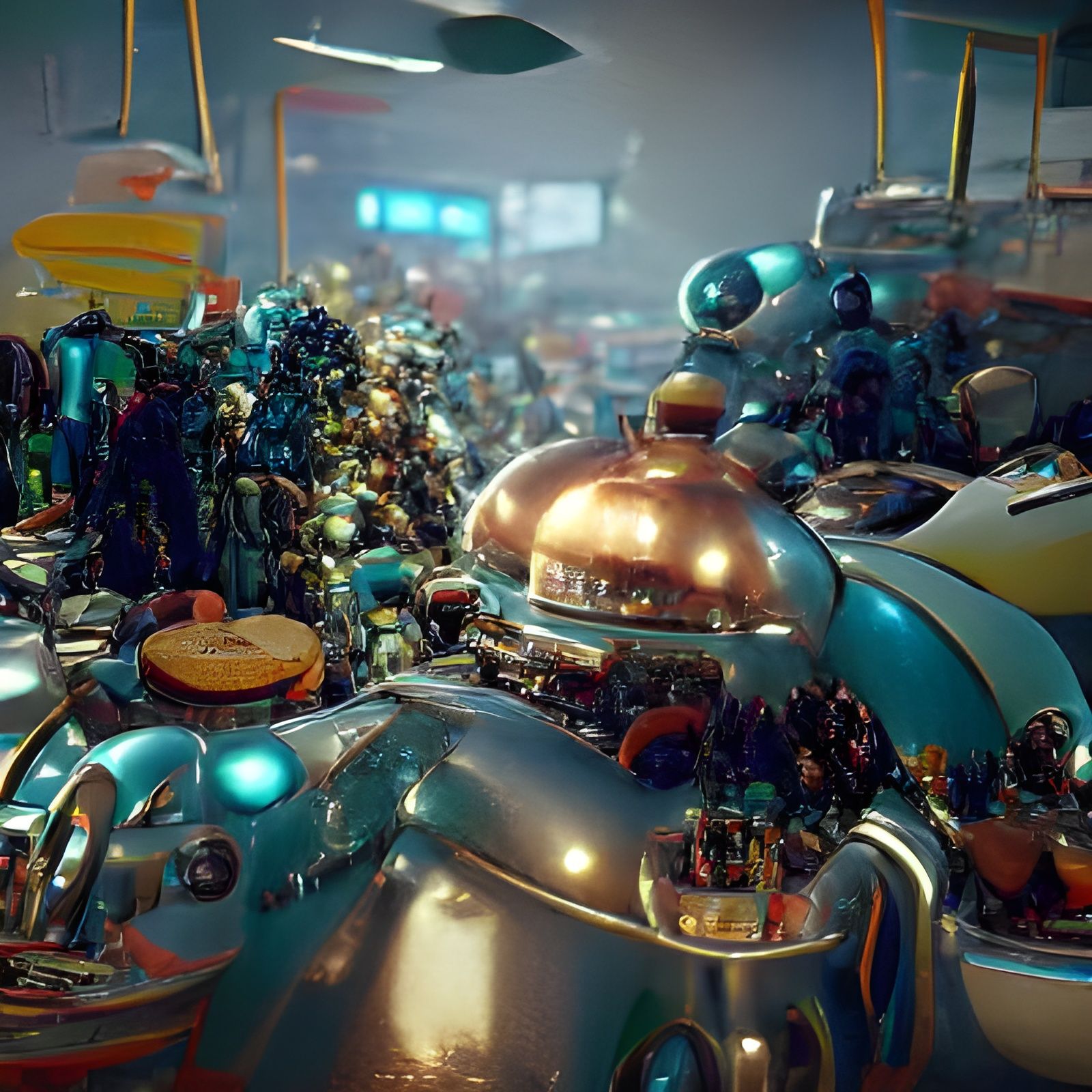 Robot Oil Diner