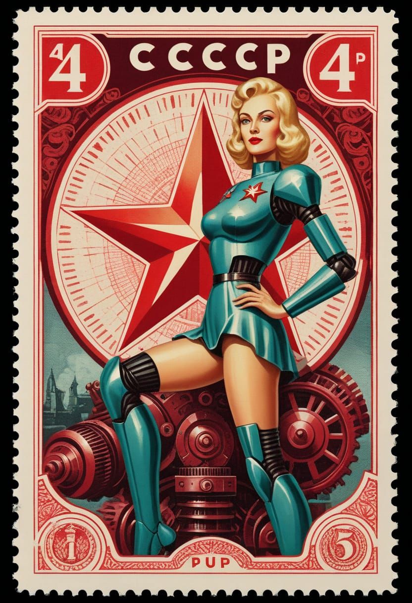 Space Stamps Russian Edition 31