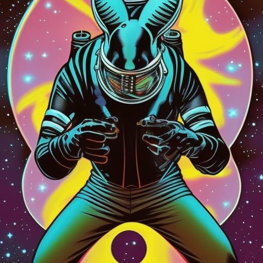 killer alien rabbits from Outerspace