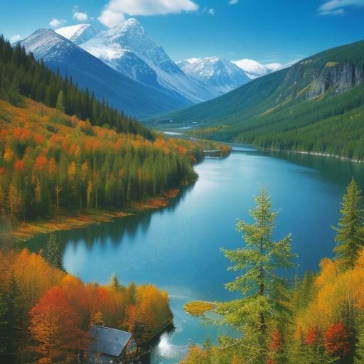 Random Landscape - AI Generated Artwork - NightCafe Creator