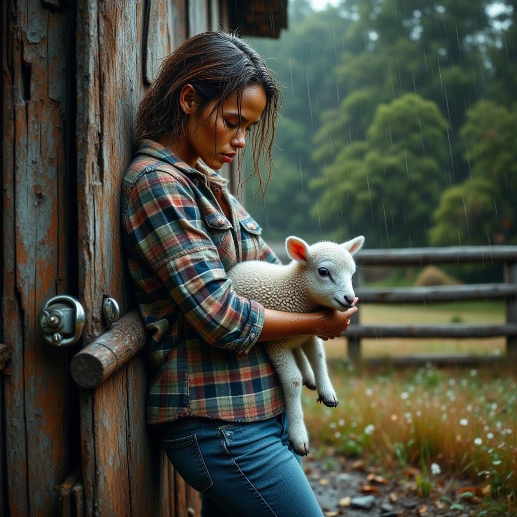 "Don't worry little one, I've got you." <3