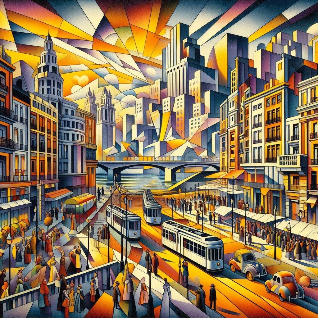 20th Century Madrid (DALL-E 3 Edition)