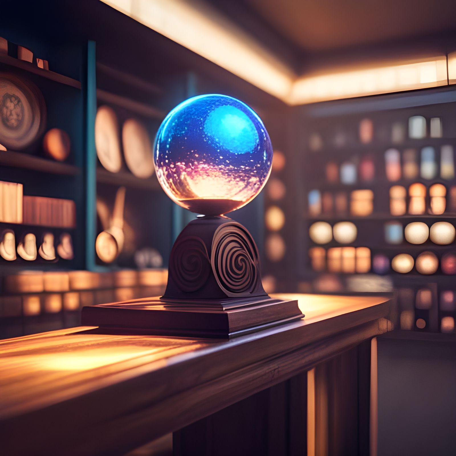 Mystical Orb  by @shurupovertman