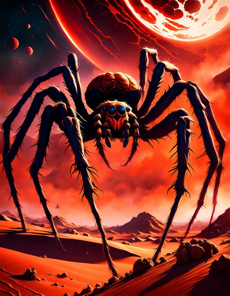 Planet of the Giant Spiders