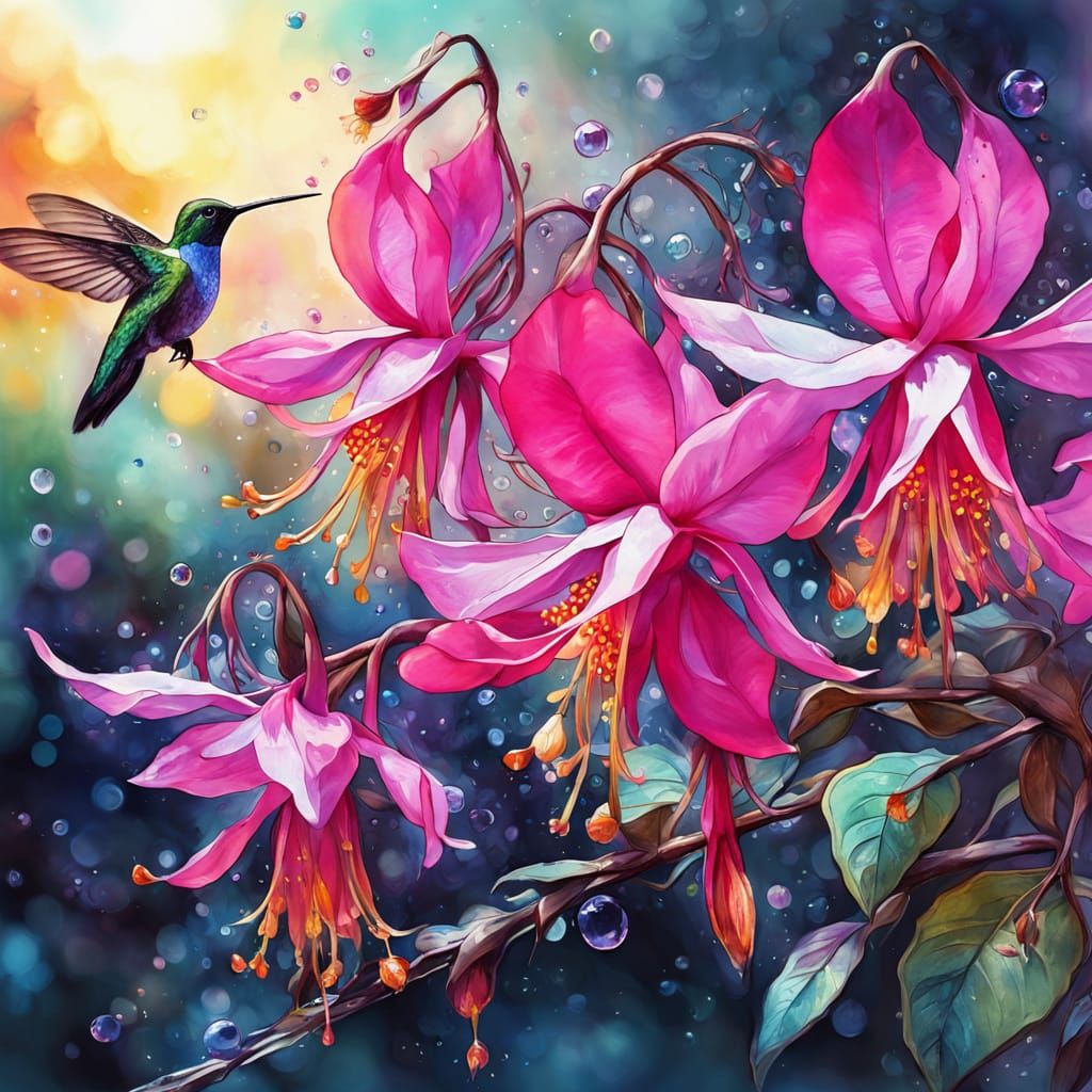 Fuchsia   by @Magpie