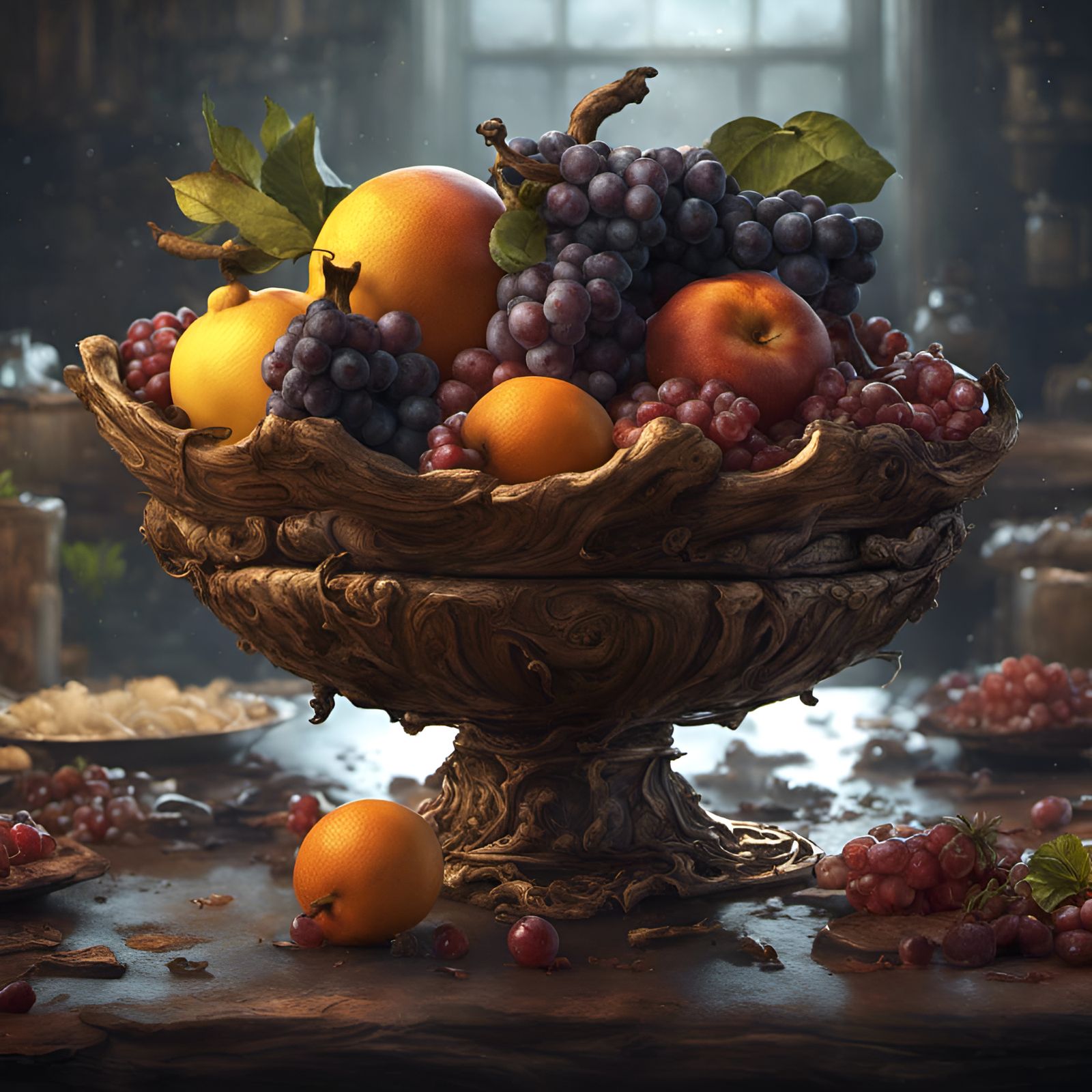 Dark Fruit Bowl  by @Rashputin