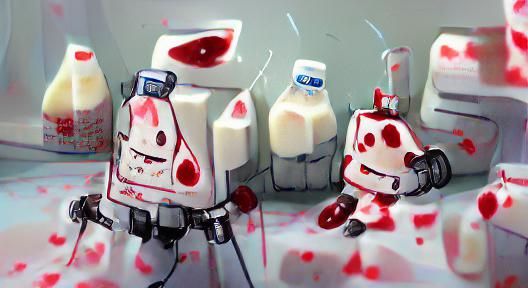 bad milk blood robot