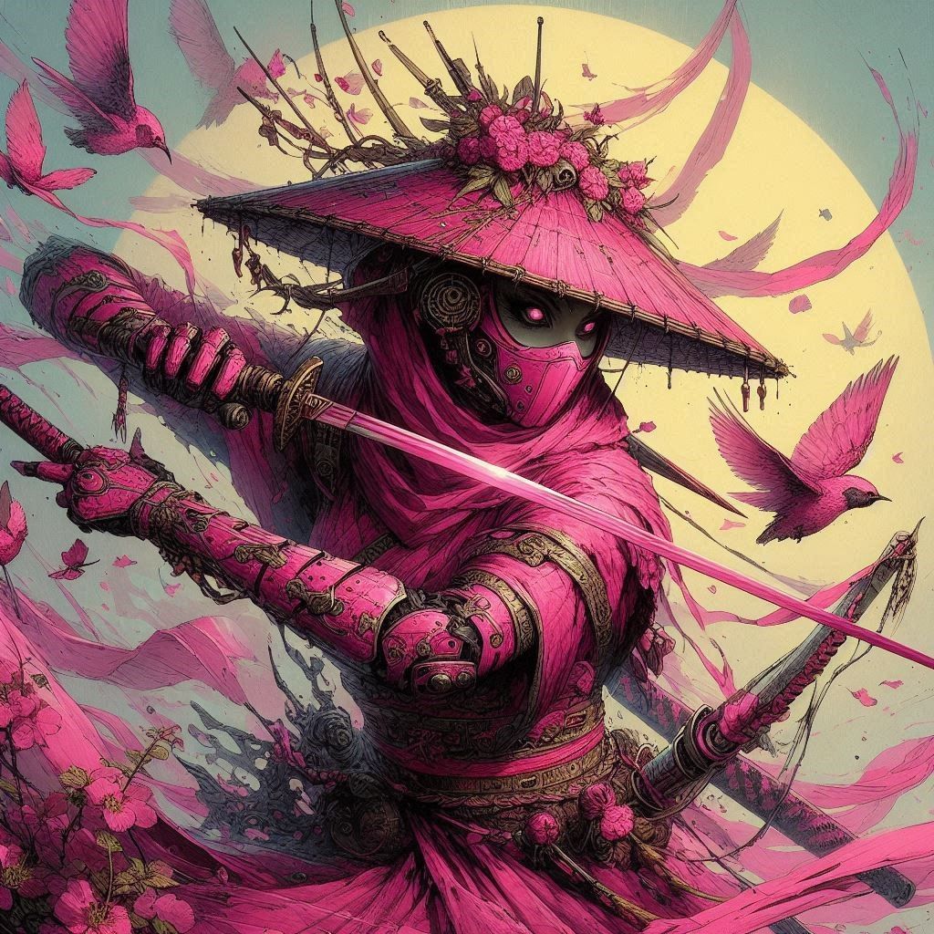 Pink warrior