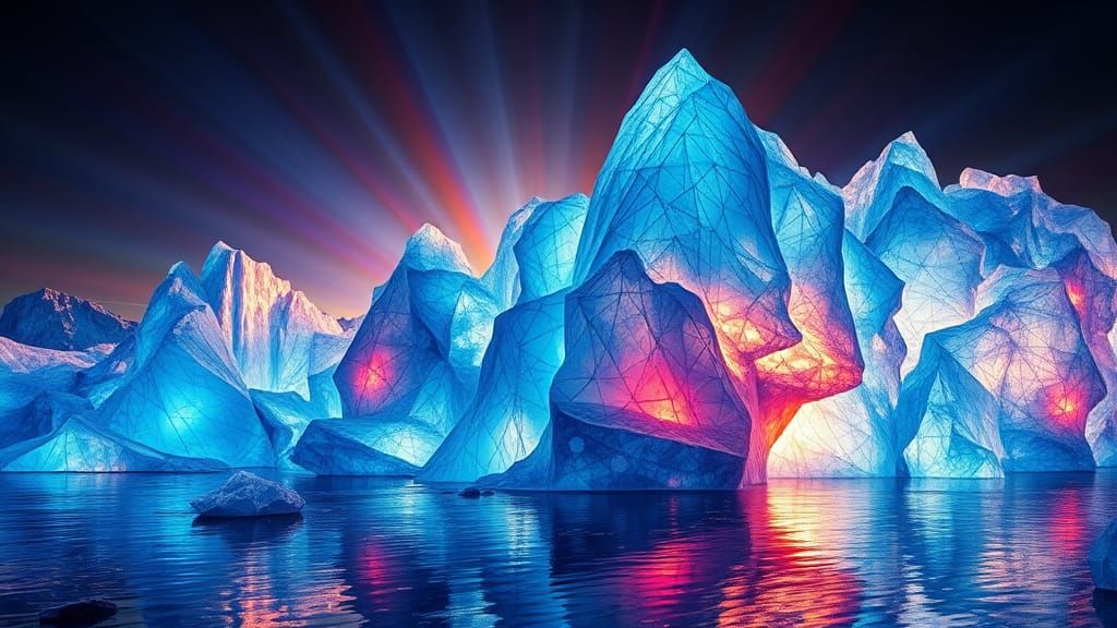 (Heavenly Light Projecting Into Your Soul A Light Sculpture ...