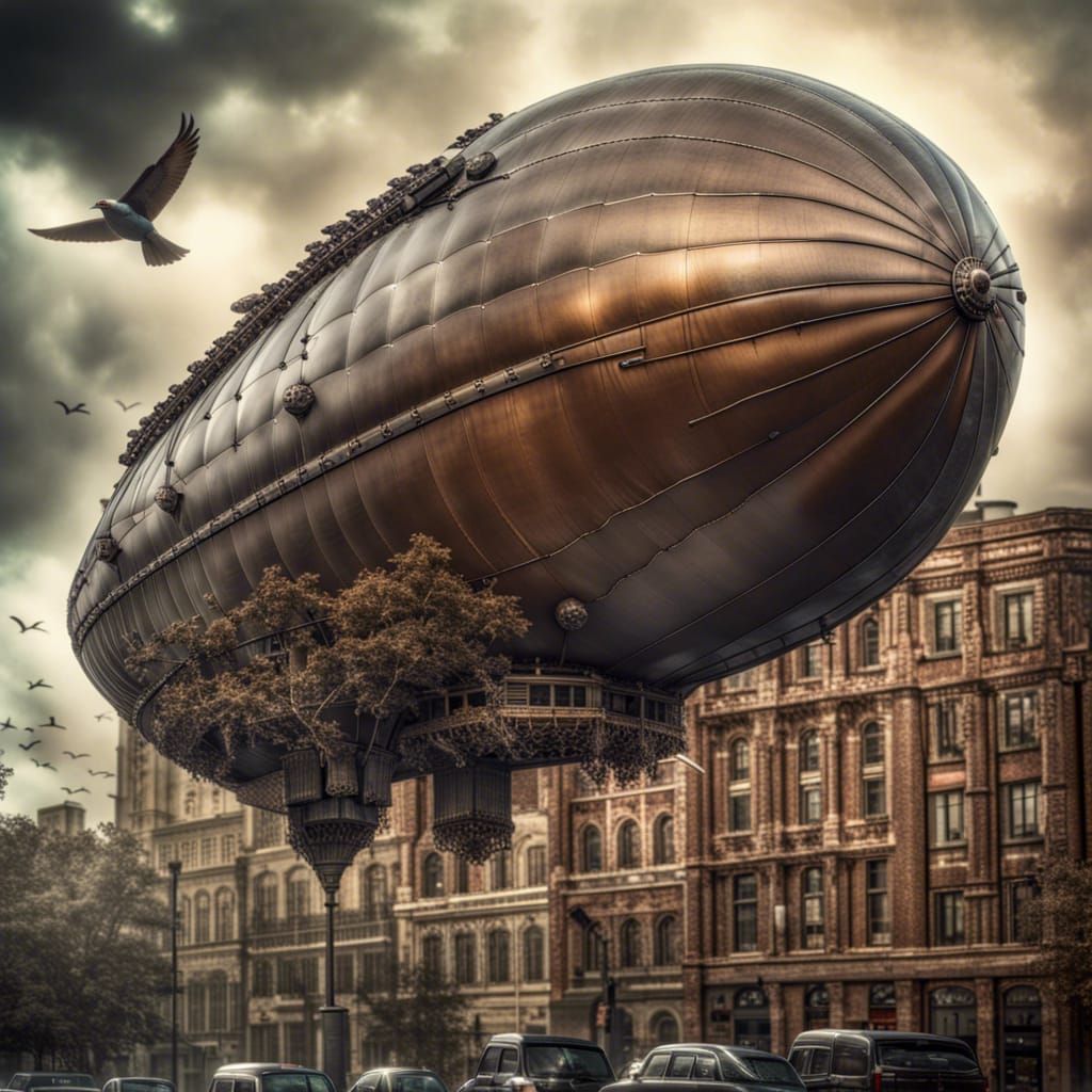 Spurious Dirigible - AI Generated Artwork - NightCafe Creator