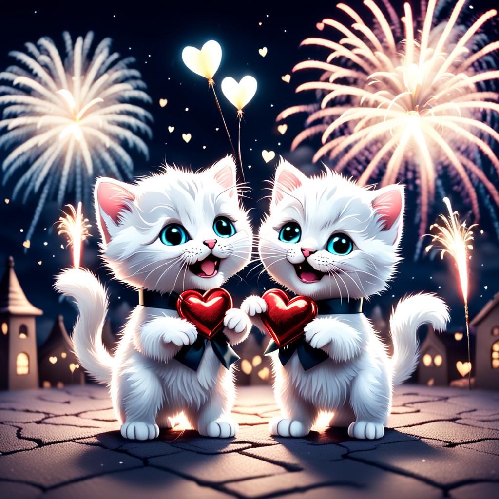 Two cute kitties