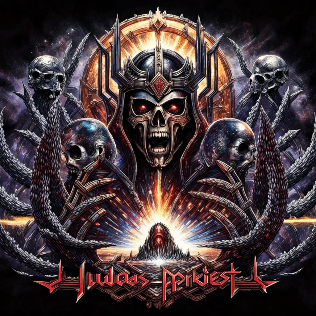 Judas Priest Cover 1 - AI Generated Artwork - NightCafe Creator