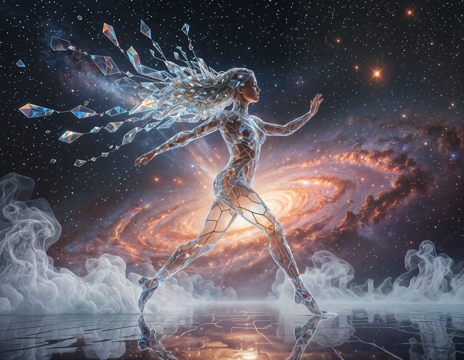 travel through the universe  by @RatzeP2