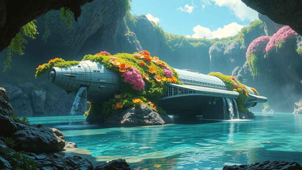 The Banshee, once thought destroyed, discovered abandoned in a hidden grotto after centuries of searching ...  by @REdwinD