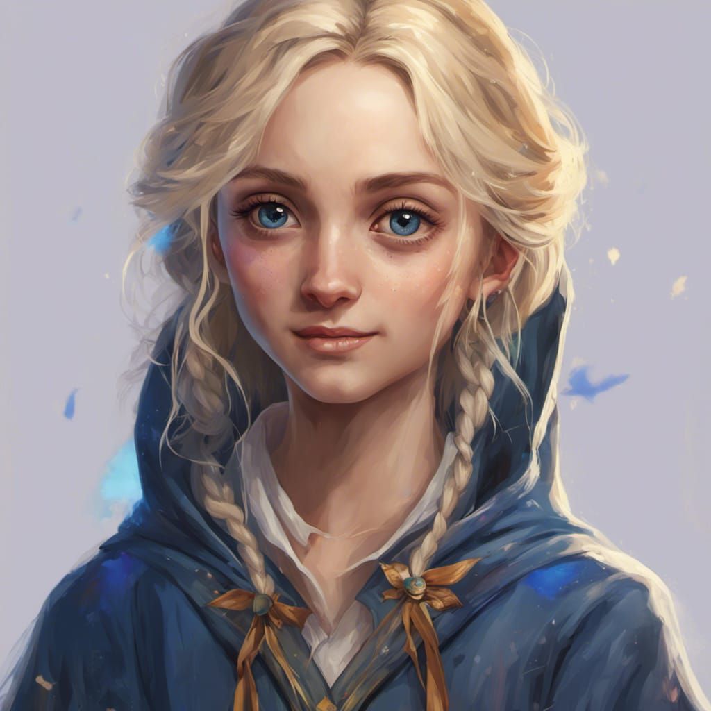 Luna Lovegood 𓅃 - AI Generated Artwork - NightCafe Creator