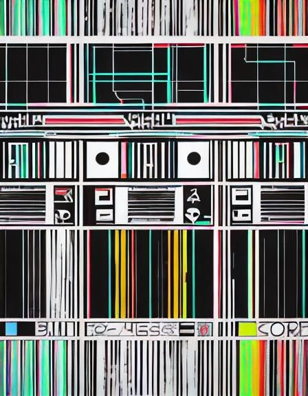 Screen print, pop art, splash screen art, triadic colors, di...
