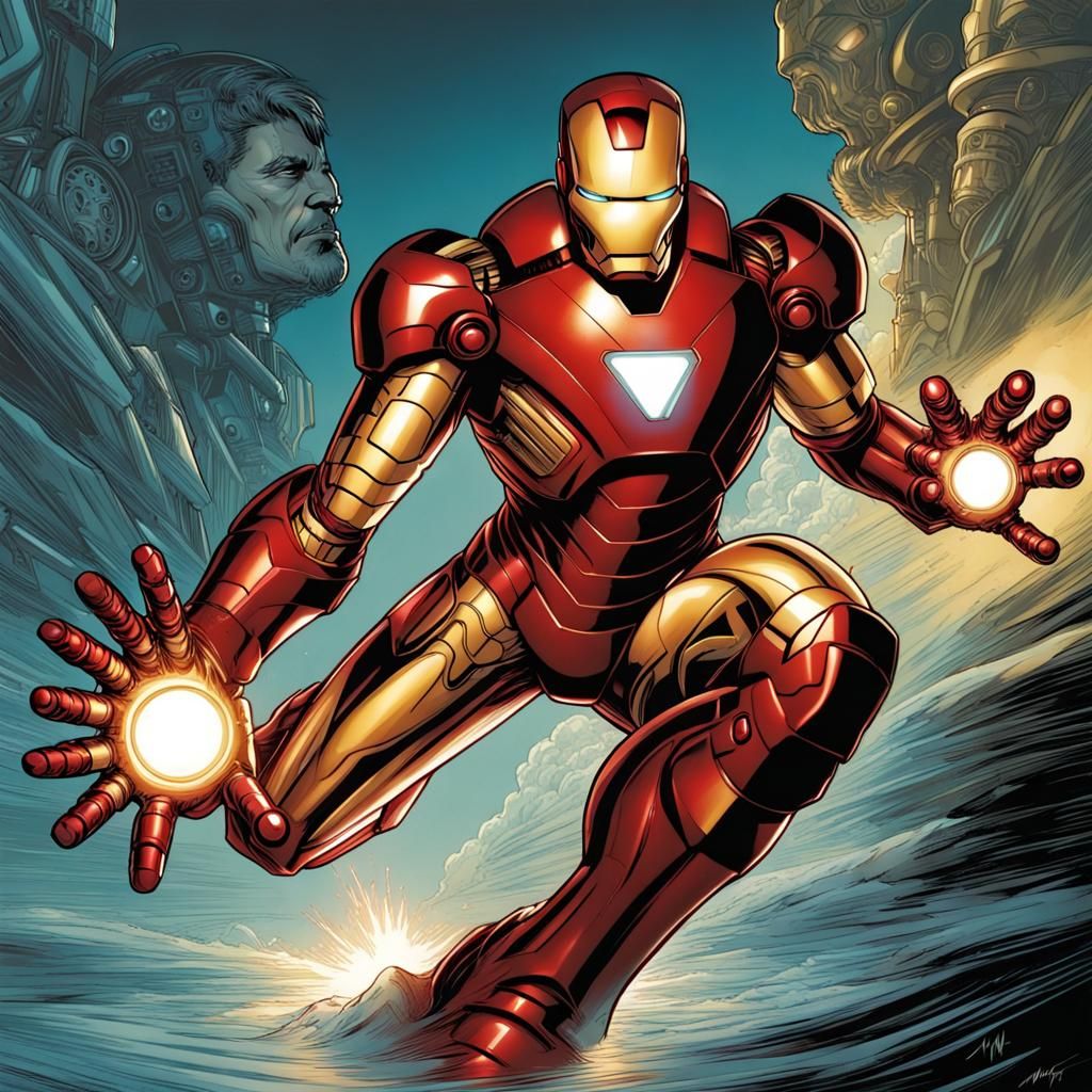 iron man - AI Generated Artwork - NightCafe Creator