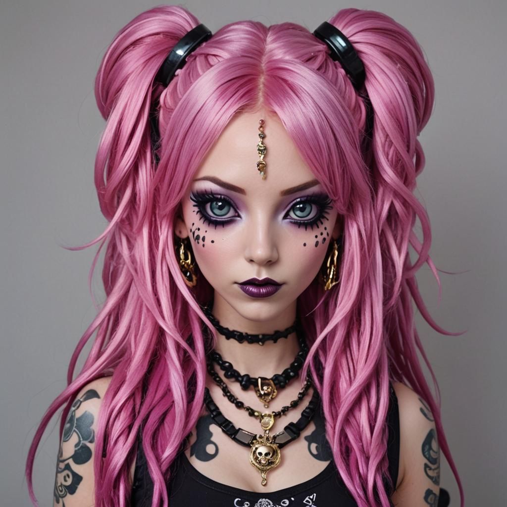 Magenta Goth #3
