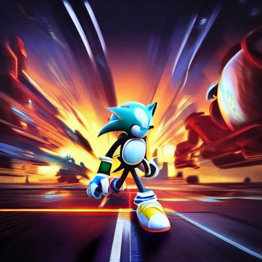 Sonic the hedgehog
