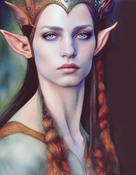 Elf Queen - AI Generated Artwork - NightCafe Creator