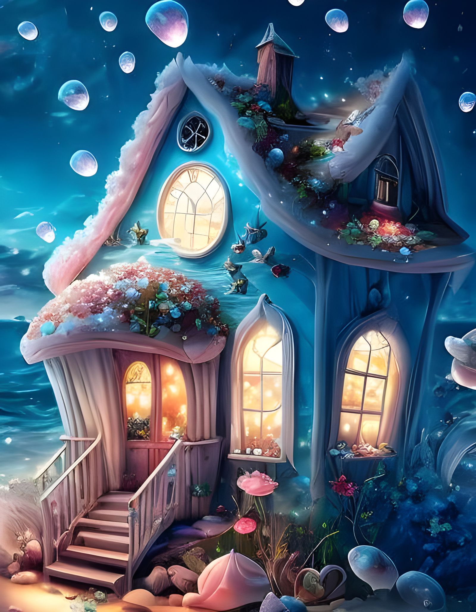 beautiful house dreamy like