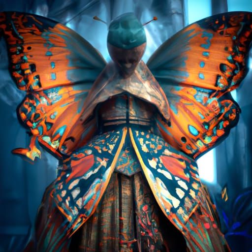 Butterfly dress
