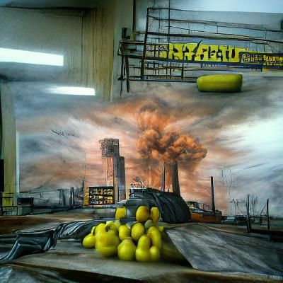 factory nuclear hyperrealism