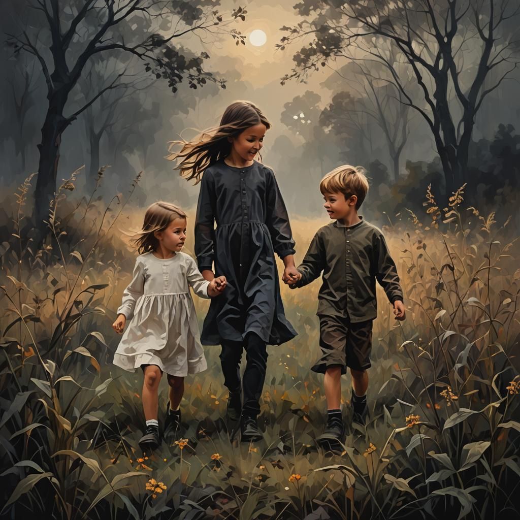 Sibling Adventure  by @Heathen