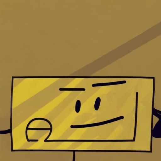  <lora:Object Show:1.0> a yellow price tag