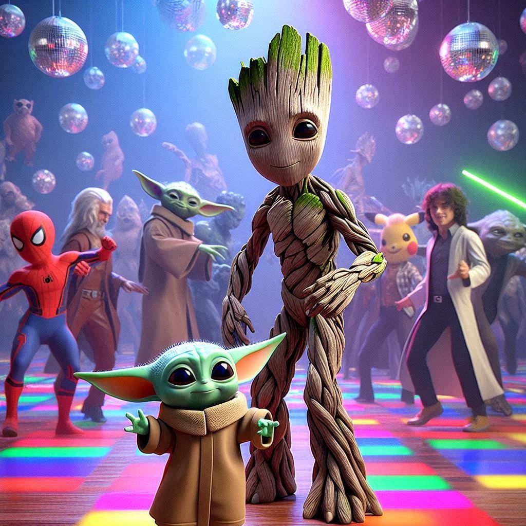 Groot - Gorgu Dance off