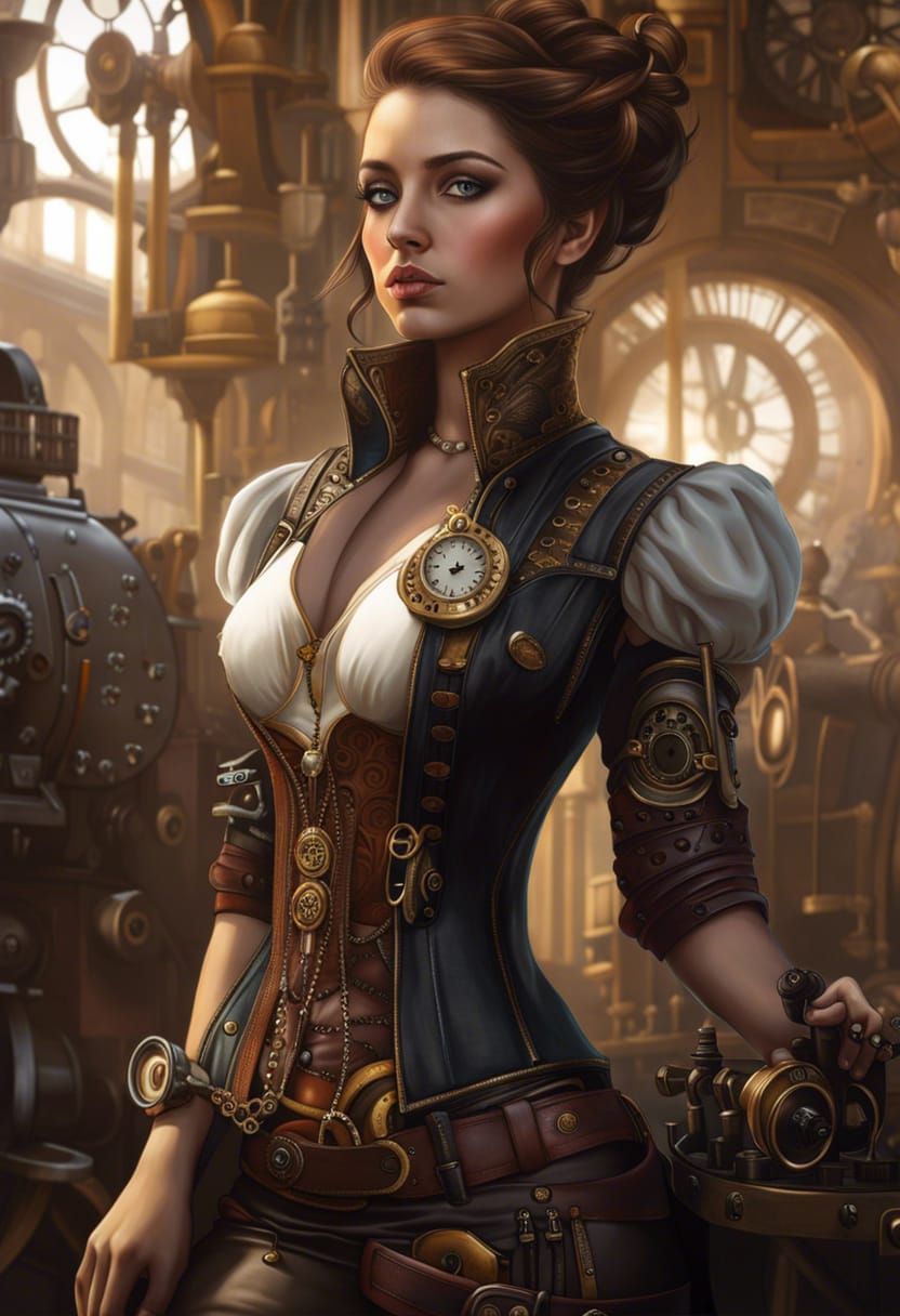 Steampunk Woman #63